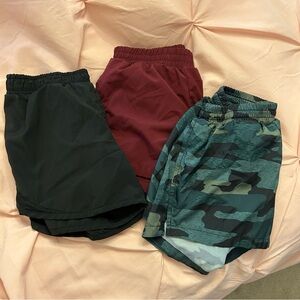 Lot 3 Pairs Old Navy Active Girls Running Shorts XL 14